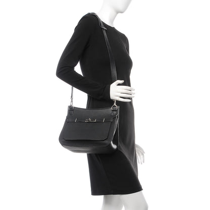 Hermes Taurillon Clemence Jypsiere 28 Black 2 of 7
