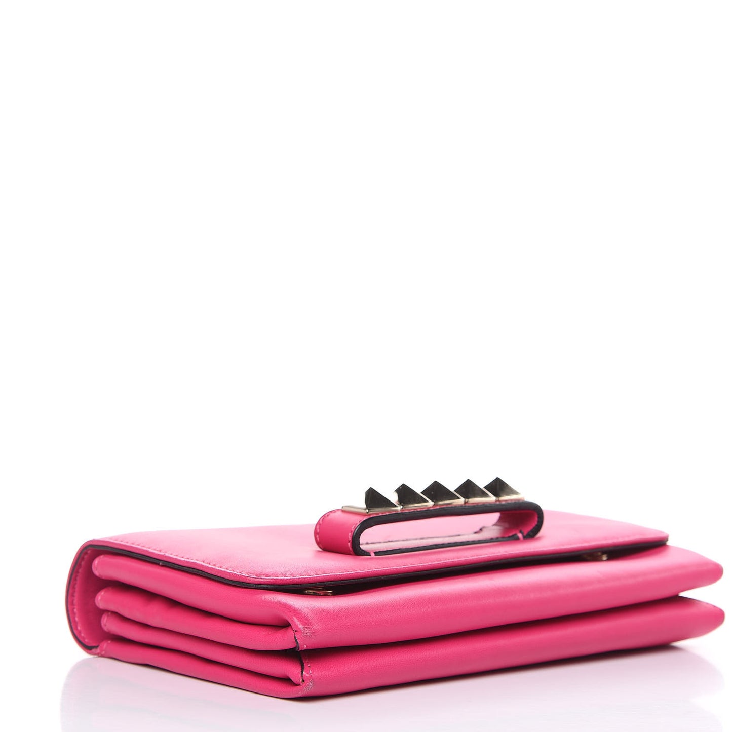Calfskin Va Va Voom Shoulder Bag Pop Fuxia
