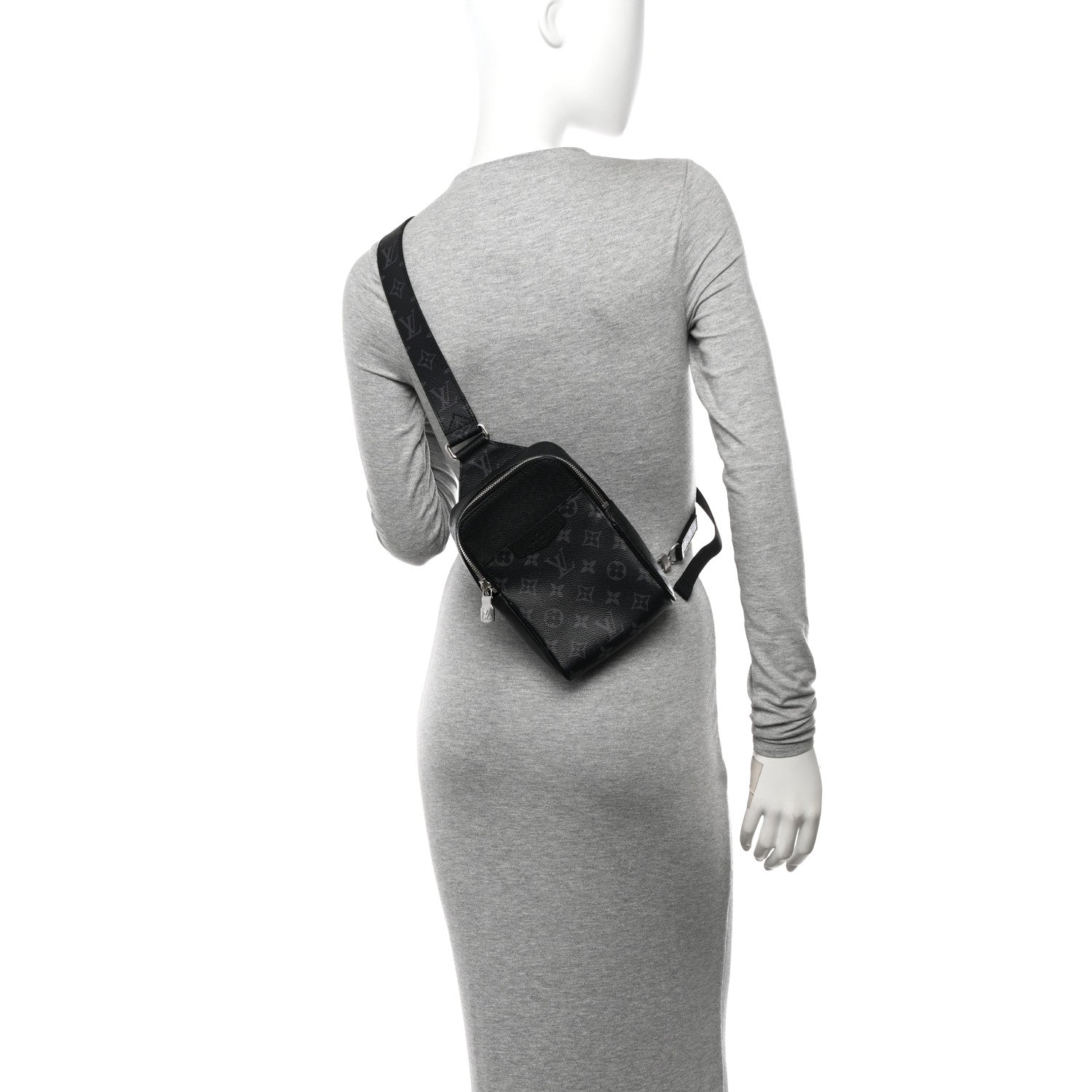 Louis Vuitton Taigarama Outdoor Slingbag Black 2 of 9