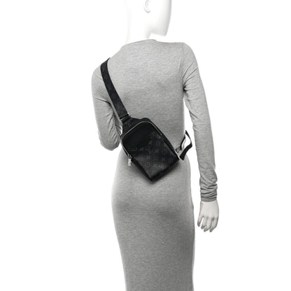 Louis Vuitton Taigarama Outdoor Slingbag Black 2 of 9