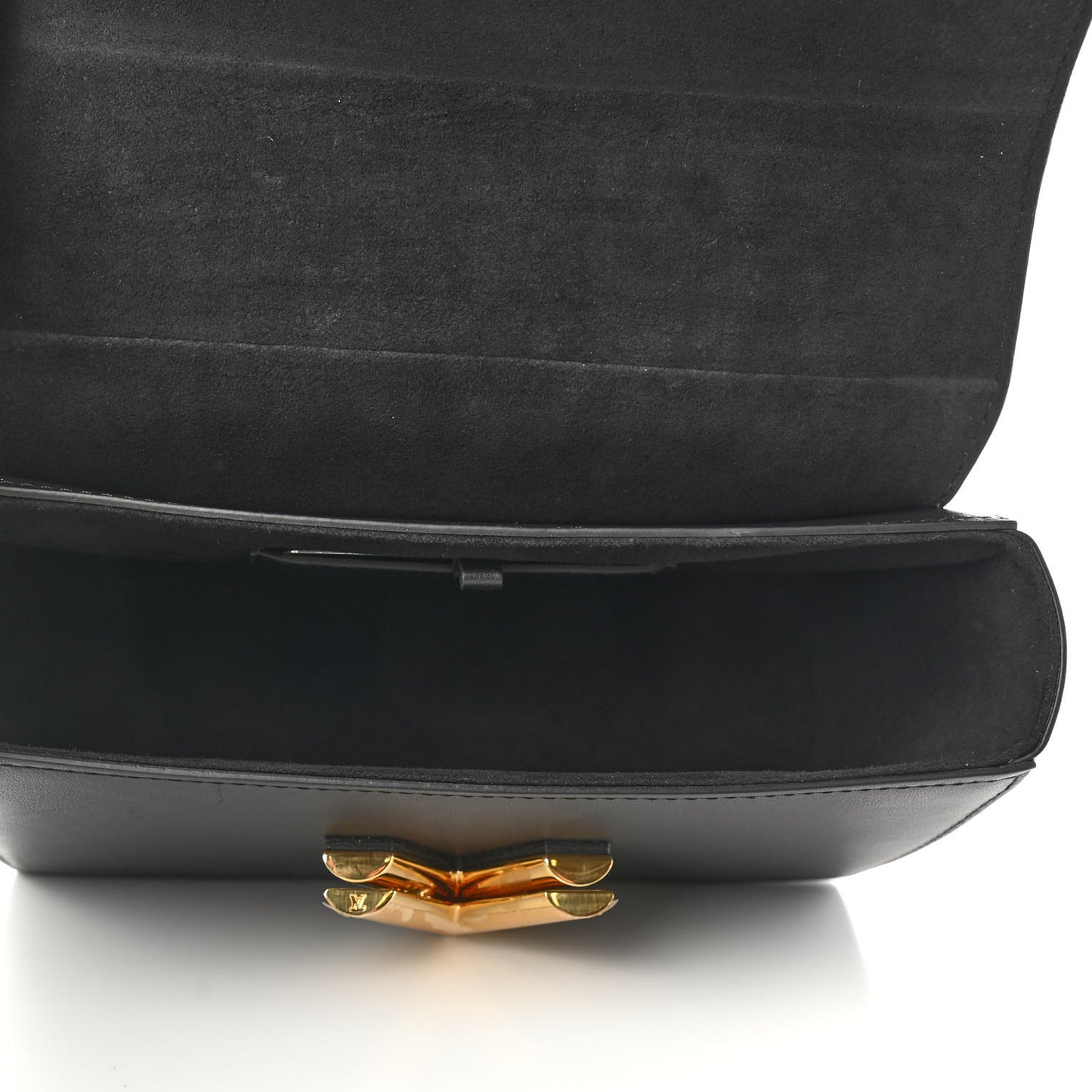 Calfskin Since 1854 Embroidered Twist MM Black