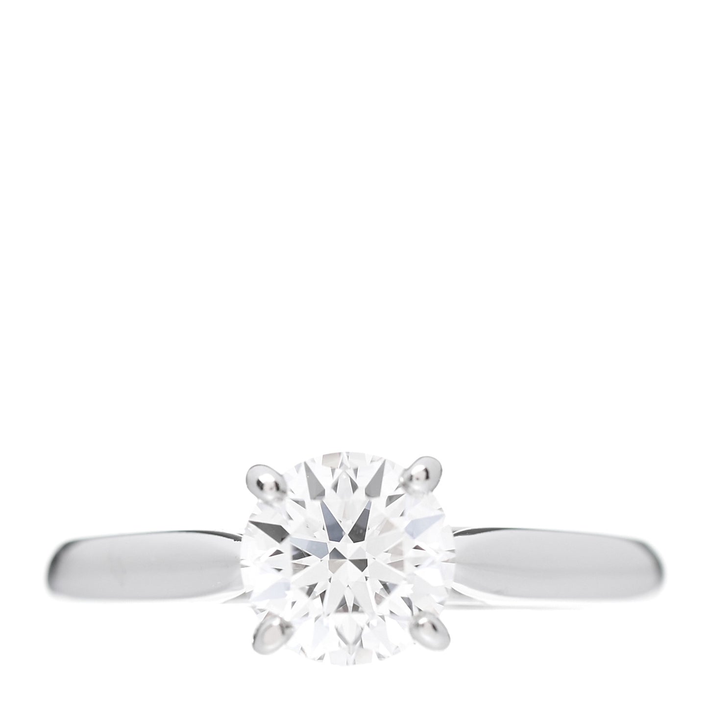 Platinum Diamond 1.03ct 1895 Solitaire Engagement Ring 50 5.25