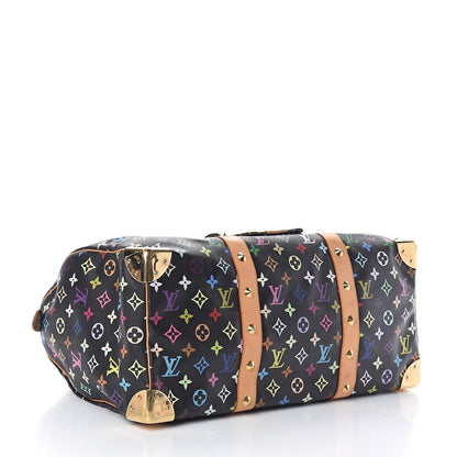 Louis Vuitton Monogram Multicolor Keepall 45 Black 4 of 11