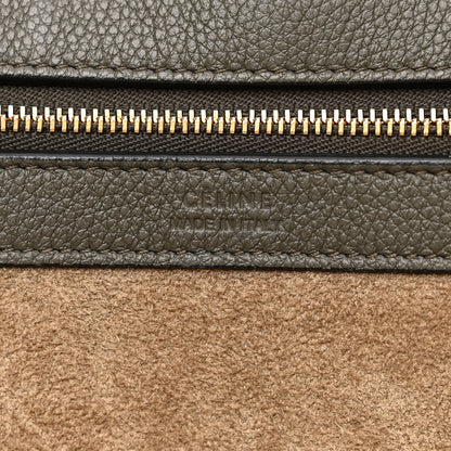 Celine Soft Grained Calfskin Small Belt Cabas Phantom Taupe 6 of 17