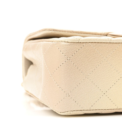 Chanel Metallic Goatskin Quilted Mini Rectangular Flap Gold 9 of 11