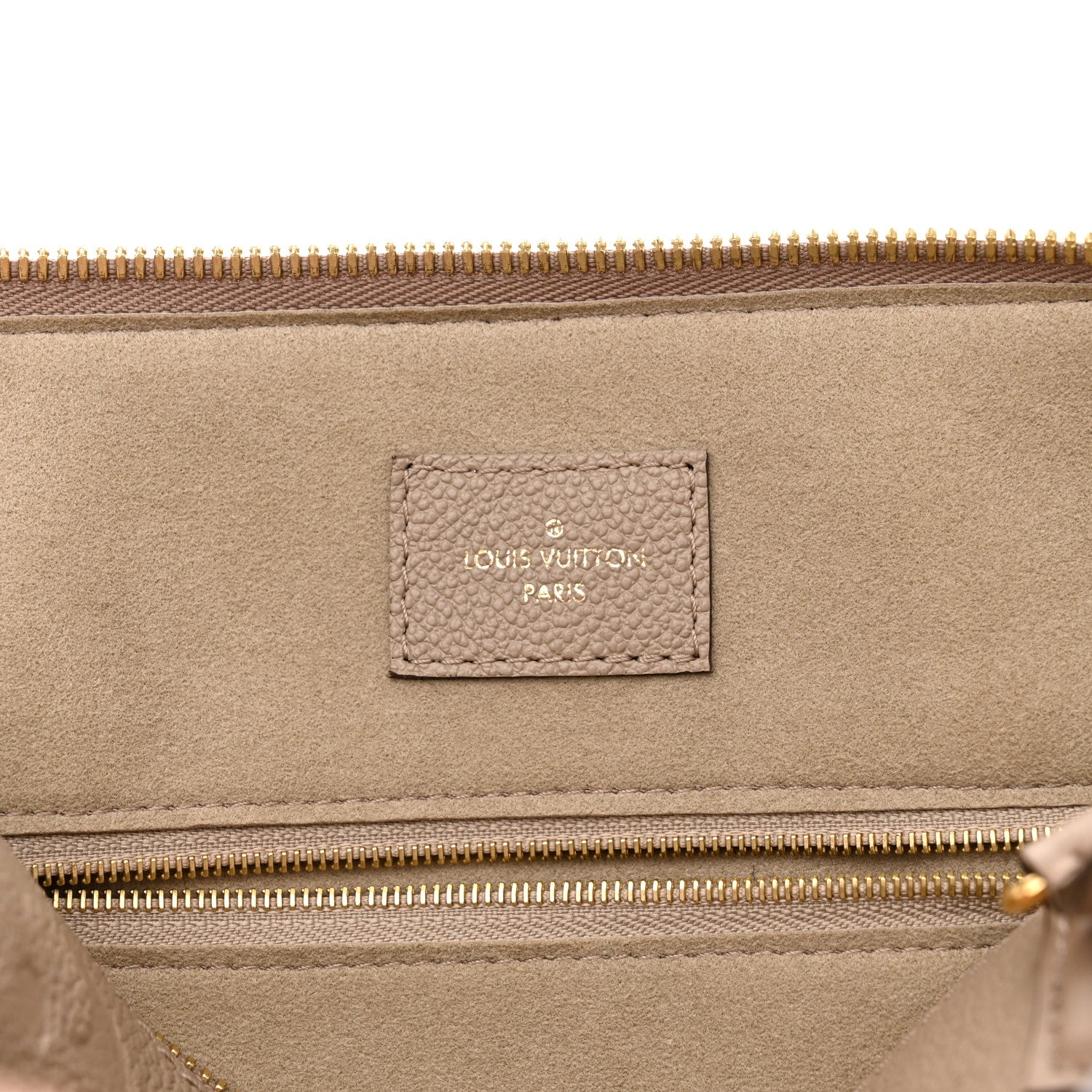 Louis Vuitton Empreinte Monogram Giant Speedy Bandouliere 25 Tourterelle 6 of 9