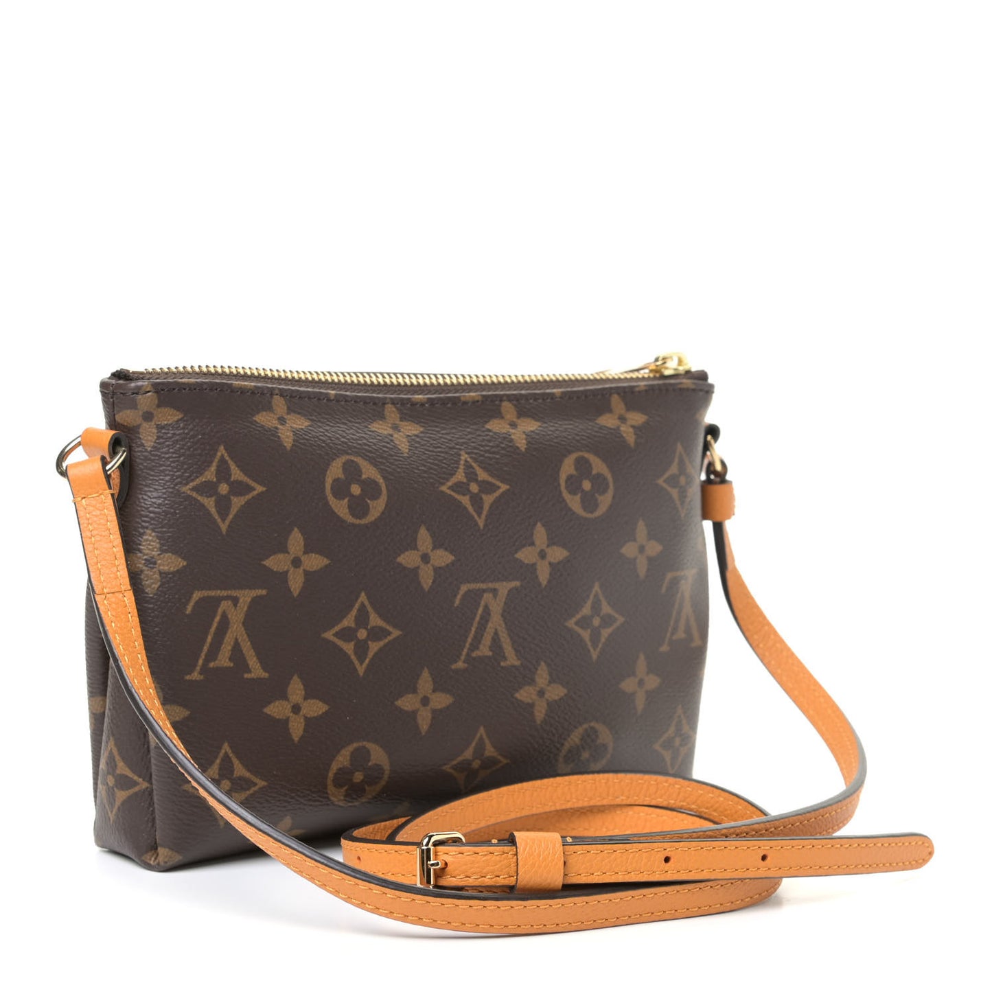 Monogram Pallas Clutch Saffron