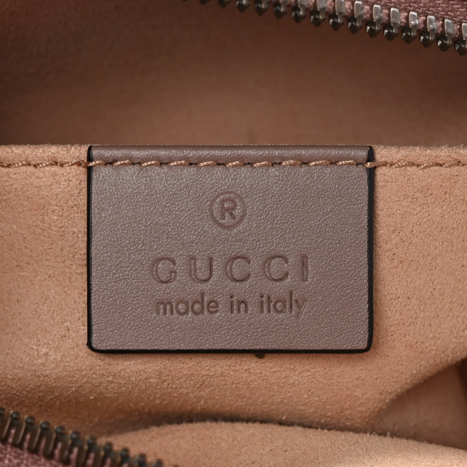Gucci Calfskin Matelasse GG Marmont Belt Bag 85 34 Porcelain Rose 6 of 9