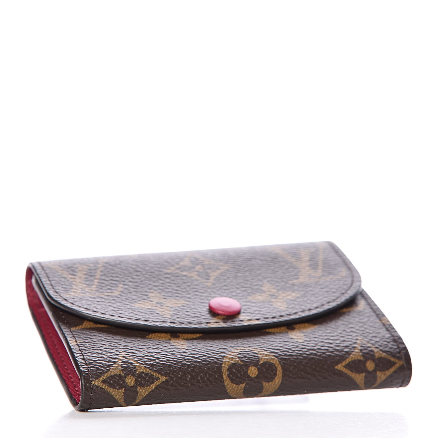 Monogram Rosalie Coin Purse Fuchsia