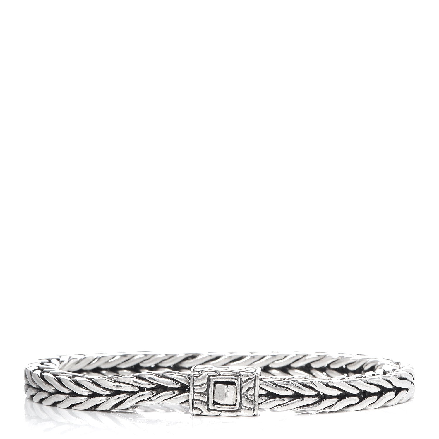 John Hardy Sterling Silver 6mm Modern Chain Bracelet 1 of 5