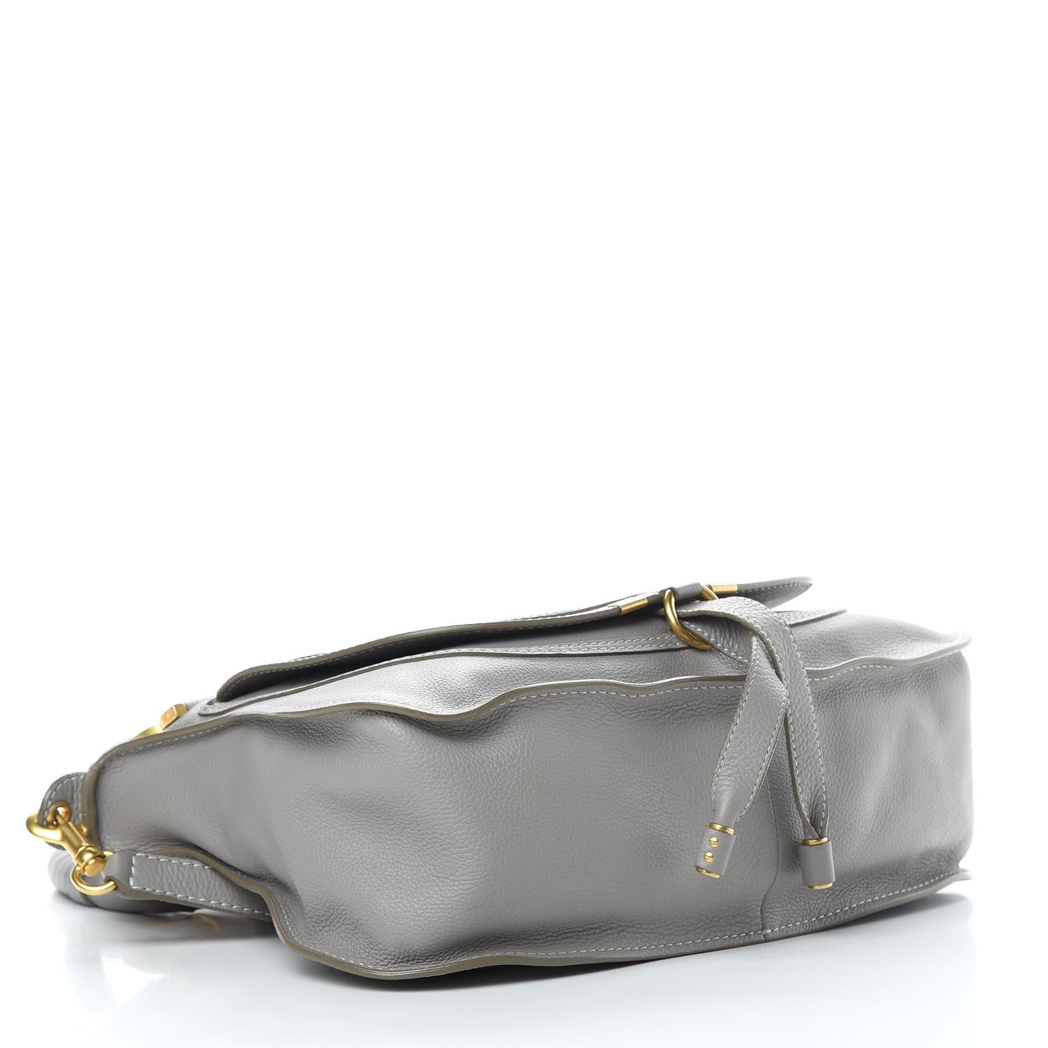 Chloe Calfskin Medium Marcie Satchel Cashmere Grey 4 of 10
