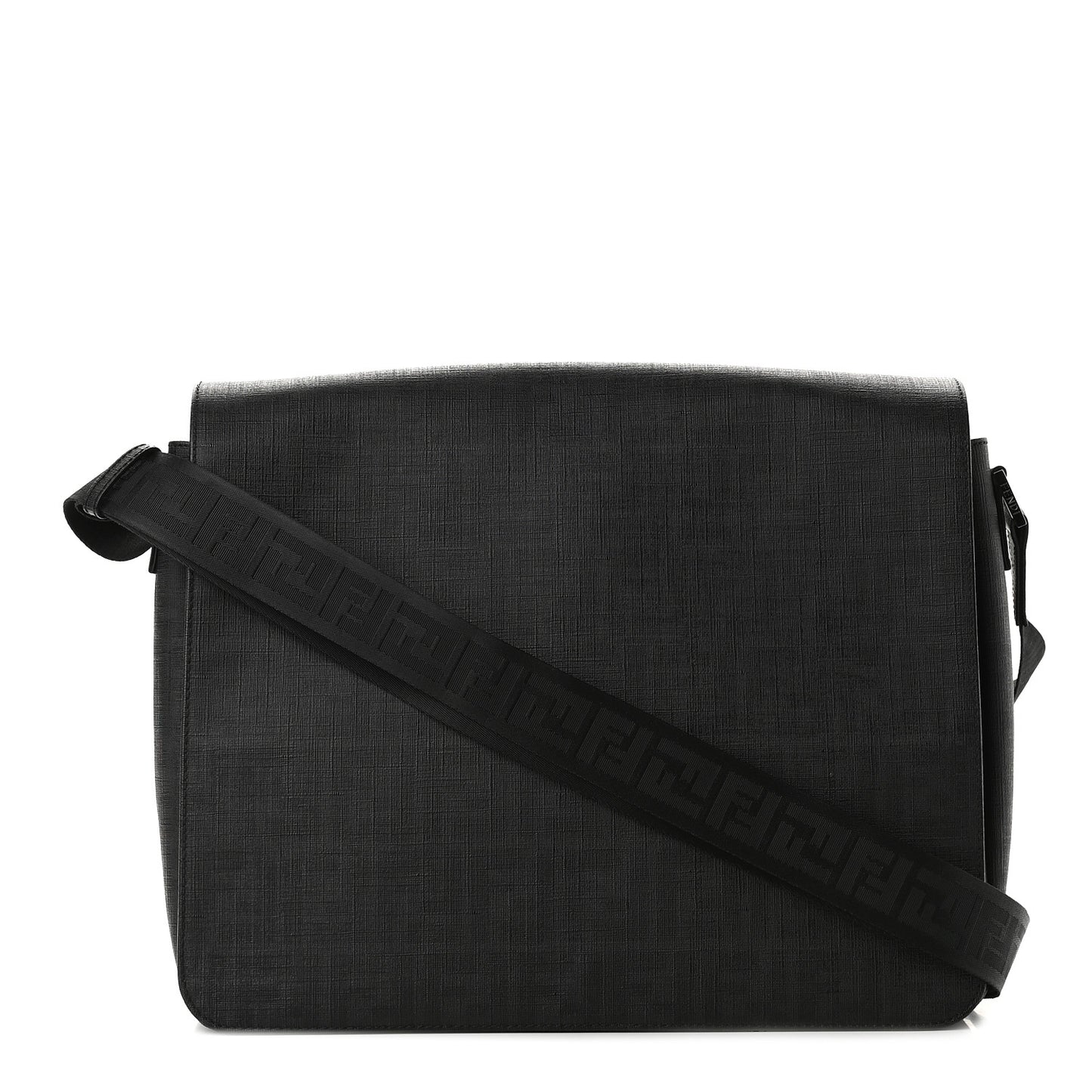 Zucca Spalmati Messenger Bag Black