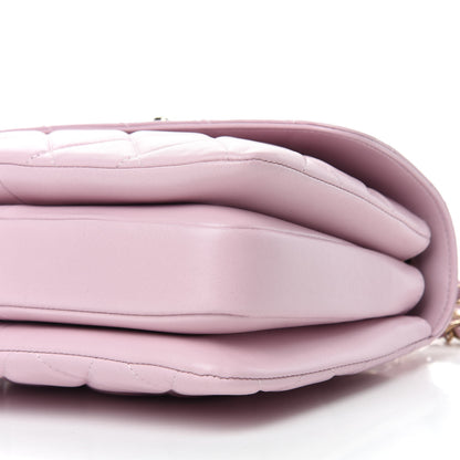 Chanel Lambskin Quilted Small Trendy CC Flap Dual Handle Bag Light Pink 11 of 11