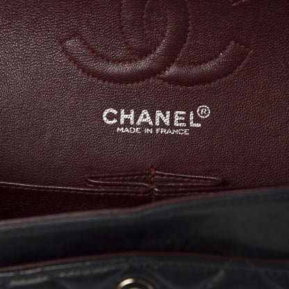 Chanel Lambskin Quilted Small Double Flap Black 7 of 10