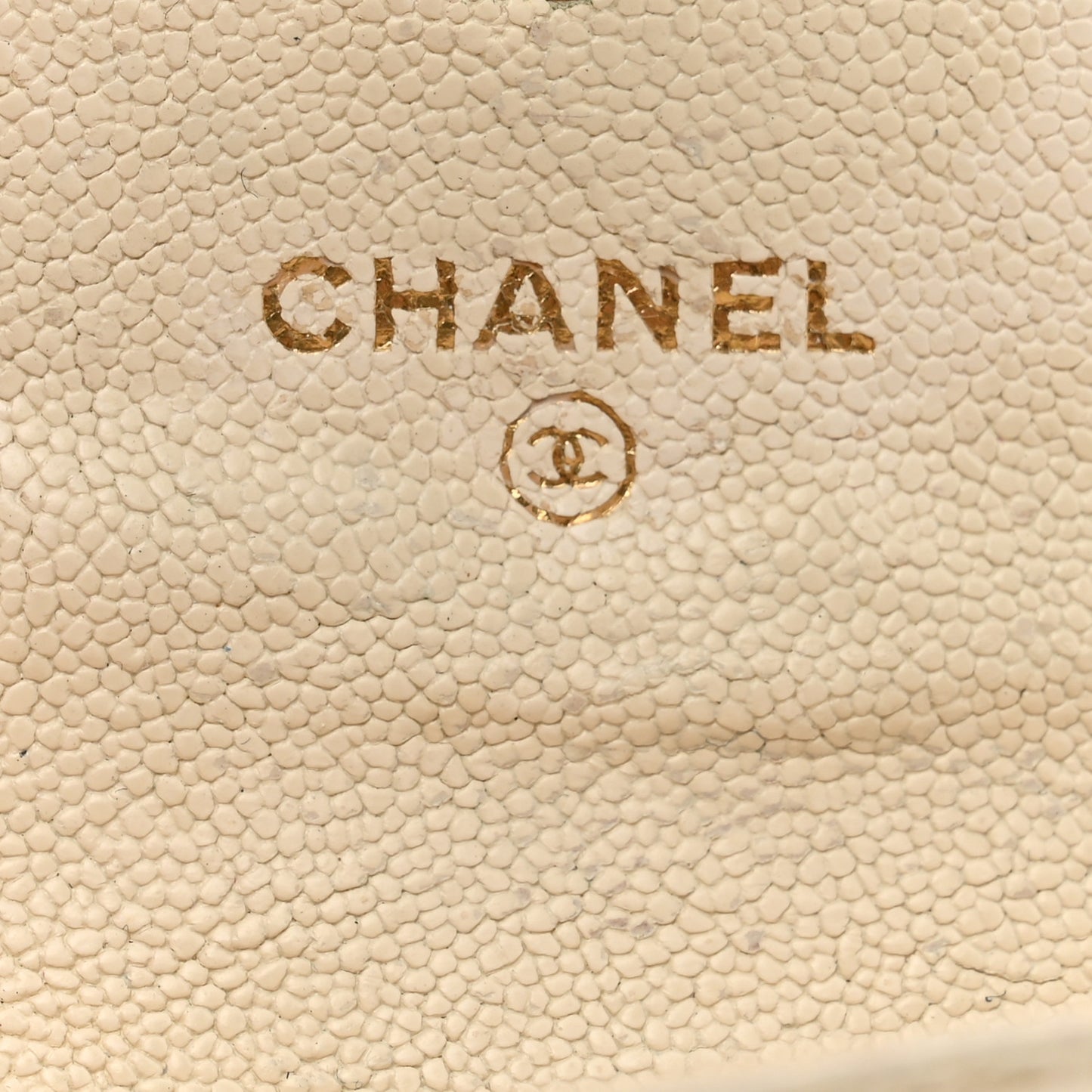 Caviar Quilted Boy Flap Card Holder White