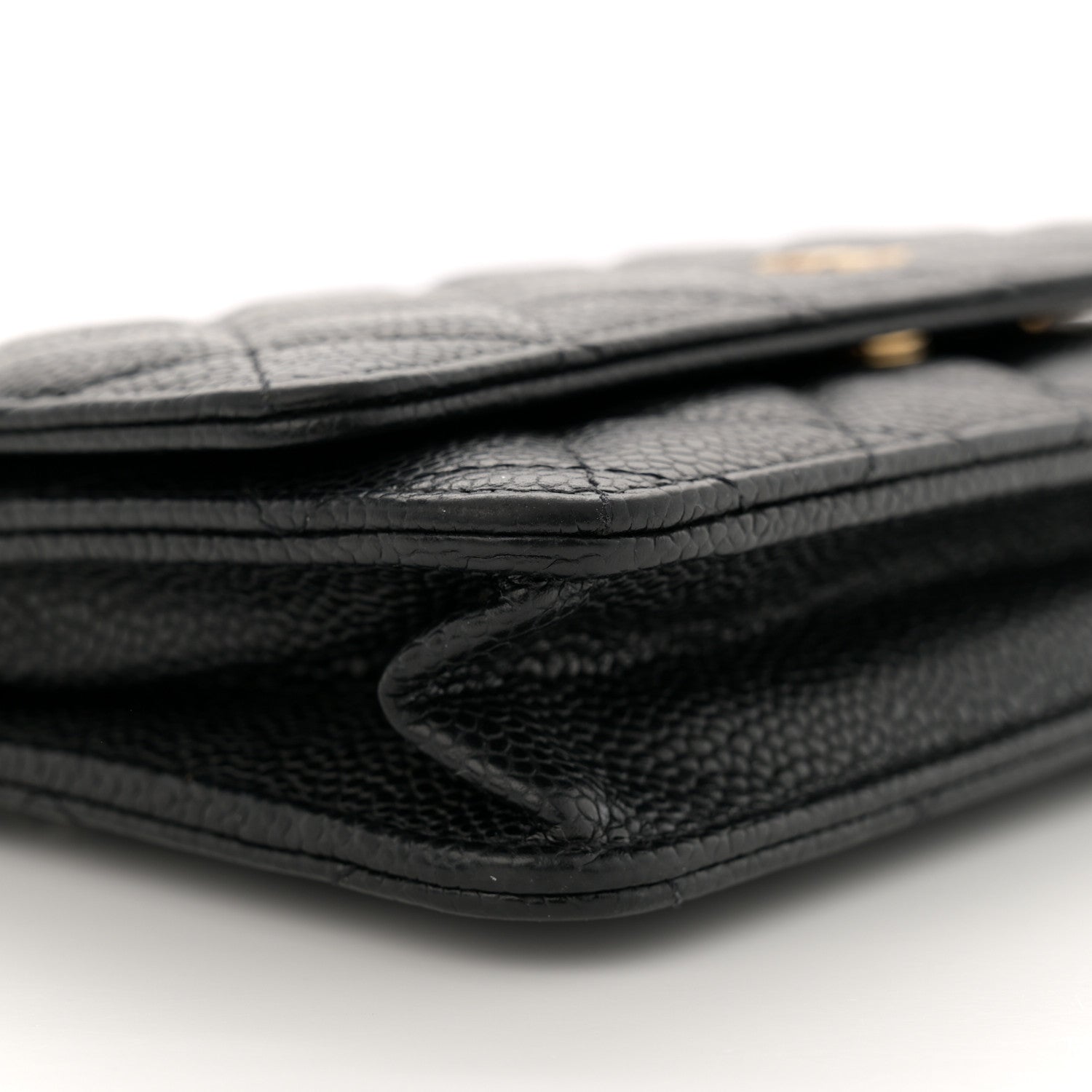 Chanel Caviar Quilted Wallet on Chain WOC Black 9 of 13