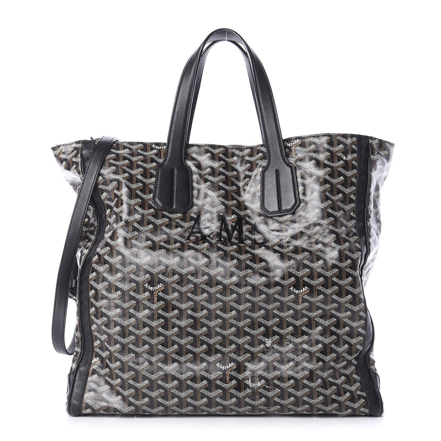 Goyardine Voltaire Tote Black