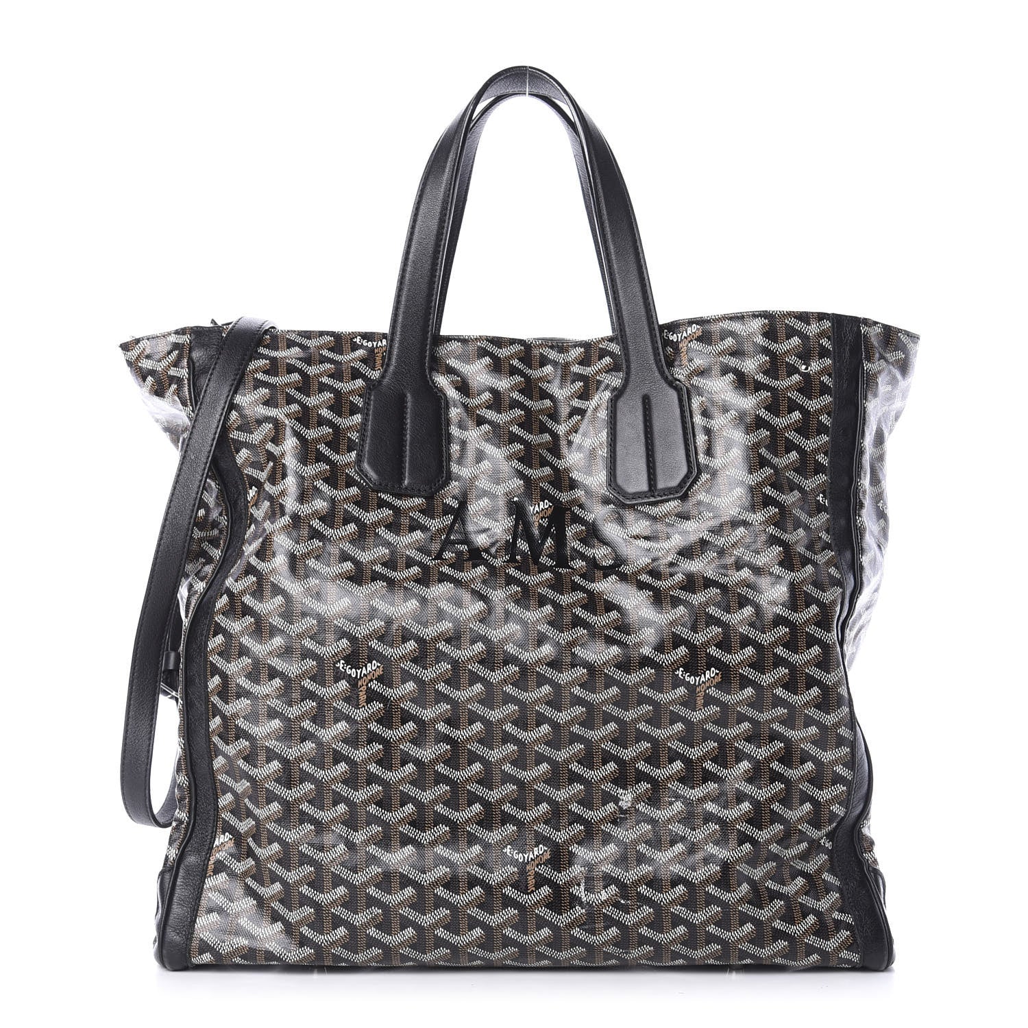 Goyard Goyardine Voltaire Tote Black 1 of 12
