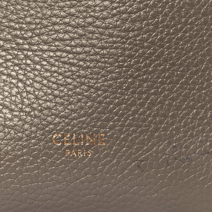 Celine Soft Grained Calfskin Small Sangle Bucket Bag Taupe 5 of 8
