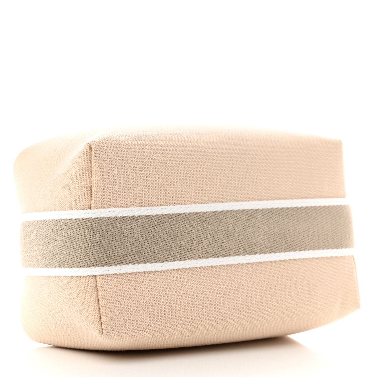 Hermes Canvas Small Bride-A-Brac Pouch Natural 4 of 6