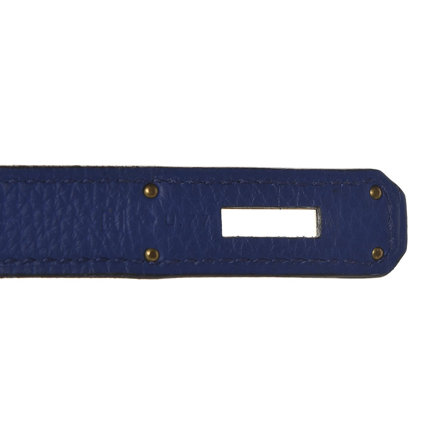 Hermes Togo Birkin 35 Bleu Electrique 9 of 10