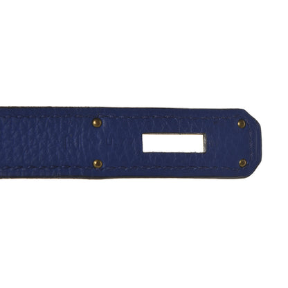 Hermes Togo Birkin 35 Bleu Electrique 9 of 10