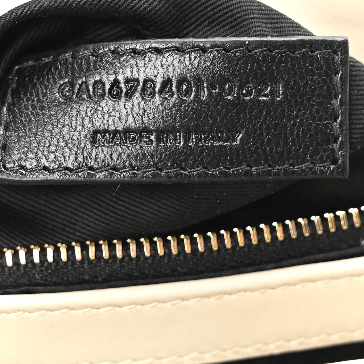 Saint Laurent Calfskin Y Quilted Monogram Toy Loulou Crossbody Bag Crema Soft 7 of 11