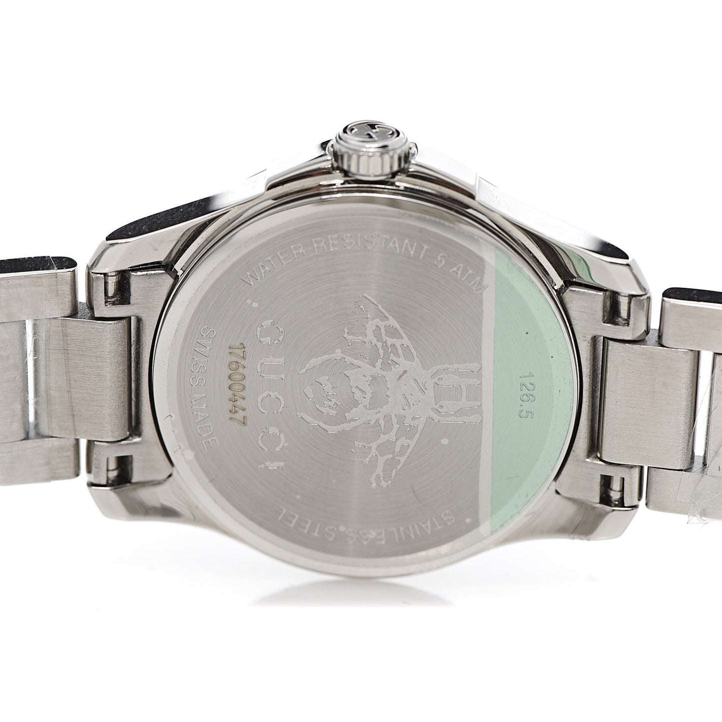 Stainless Steel 27mm G-Timeless Charm Quartz Watch Black
