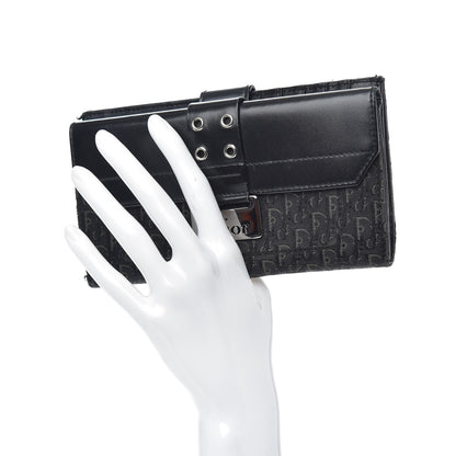 Christian Dior Monogram Street Chic Flap Wallet Black 2 of 13