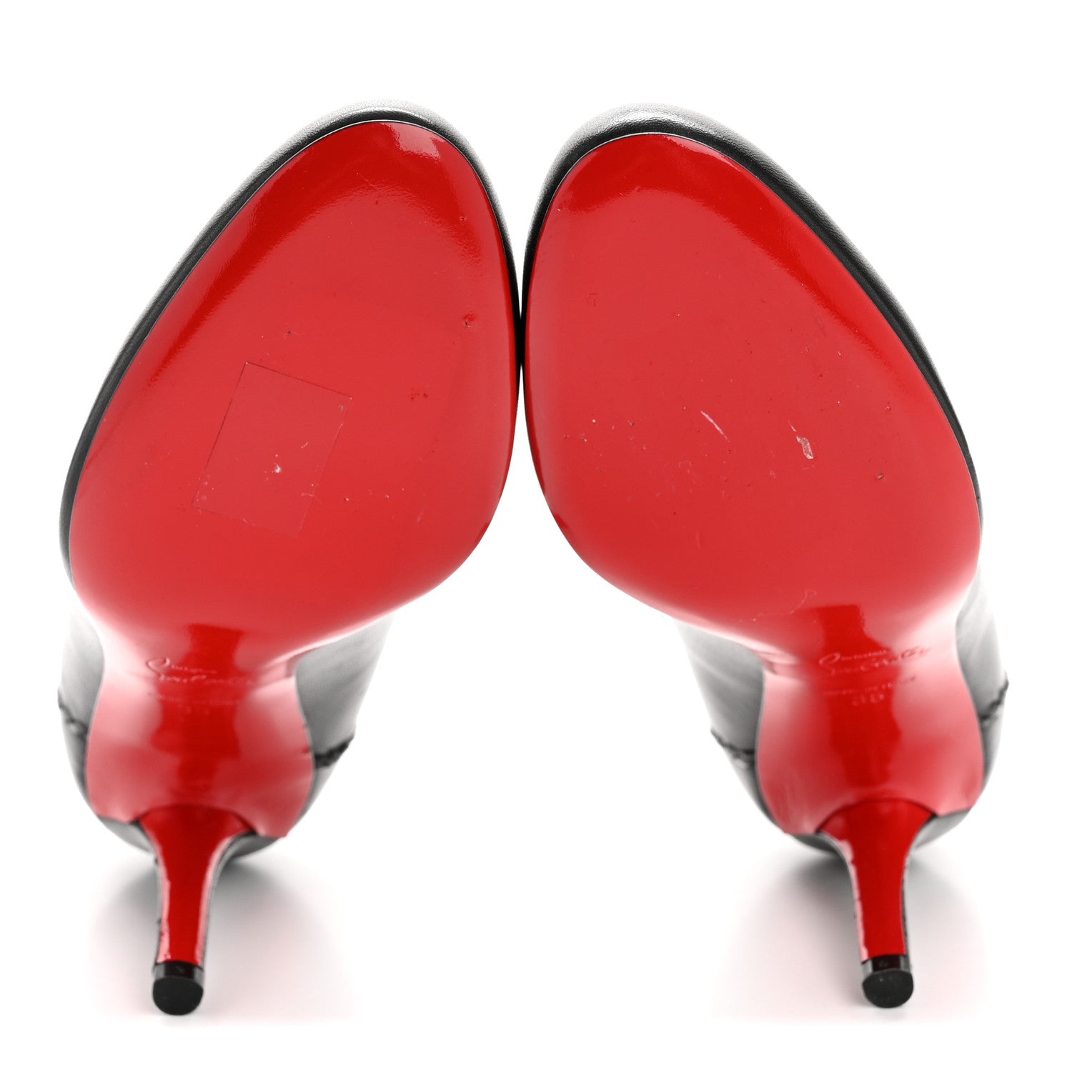Christian Louboutin Shiny Nappa Marpelissimo 85 Pumps 36 Black 6 of 8