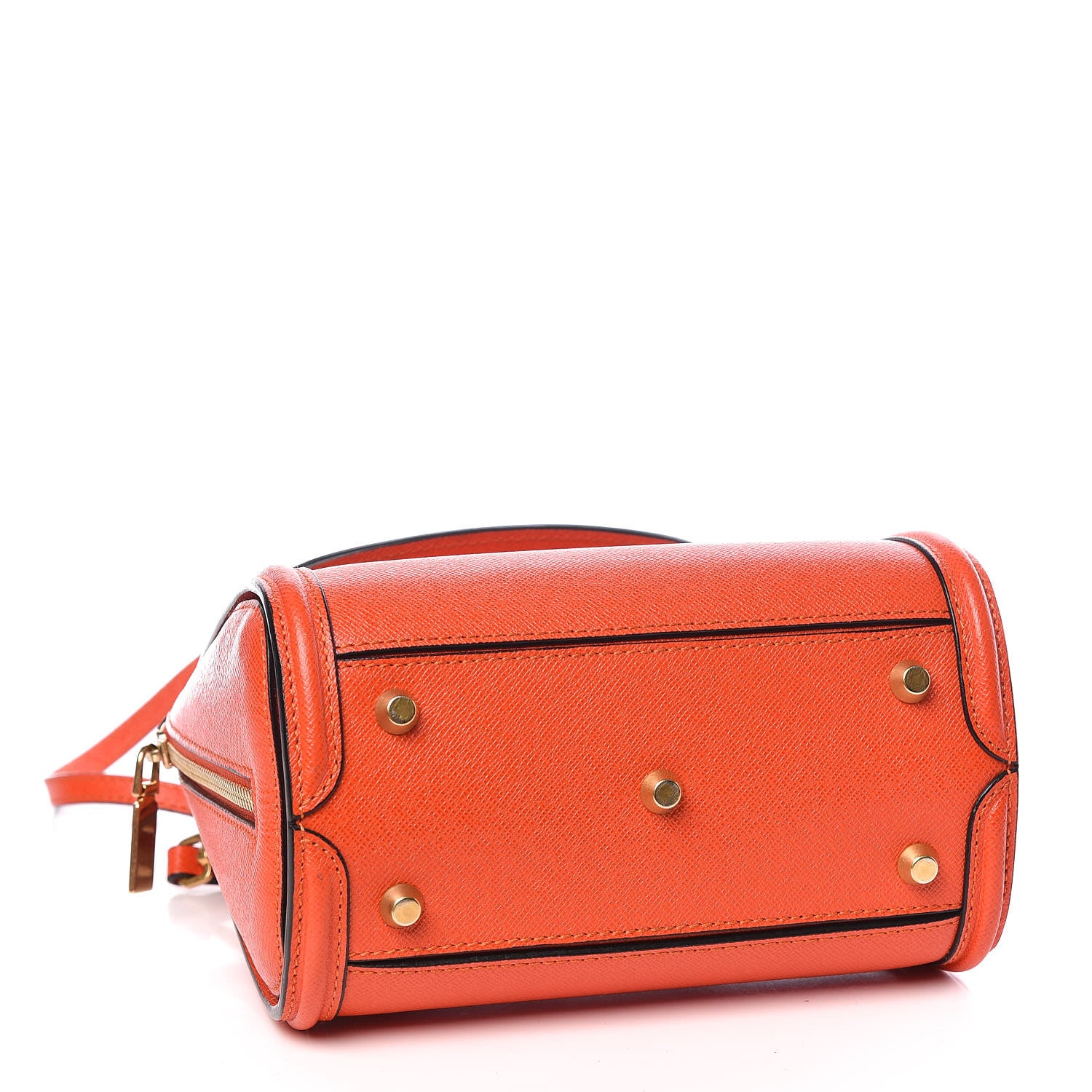 Alexander McQueen Calfskin Mini Heroine Orange 4 of 10