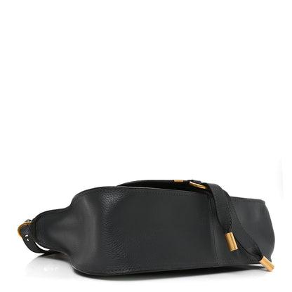 Chloe Calfskin Small Marcie Satchel Navy Ink 4 of 10