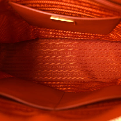 Prada Saffiano Medium Galleria Double Zip Tote Papaya 5 of 8