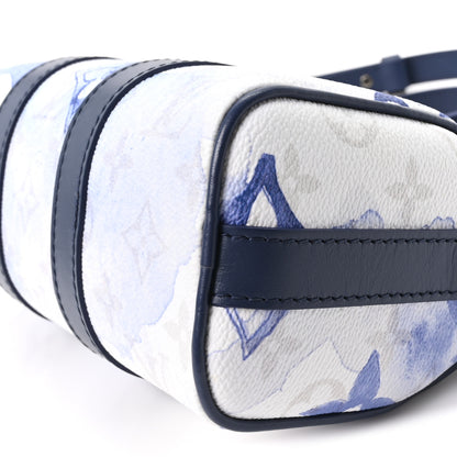 Louis Vuitton Monogram Watercolor Keepall XS Blue 8 of 9