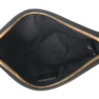 Fendi Vitello Baltico Mini Pouch Crossbody Pouch Black 5 of 14