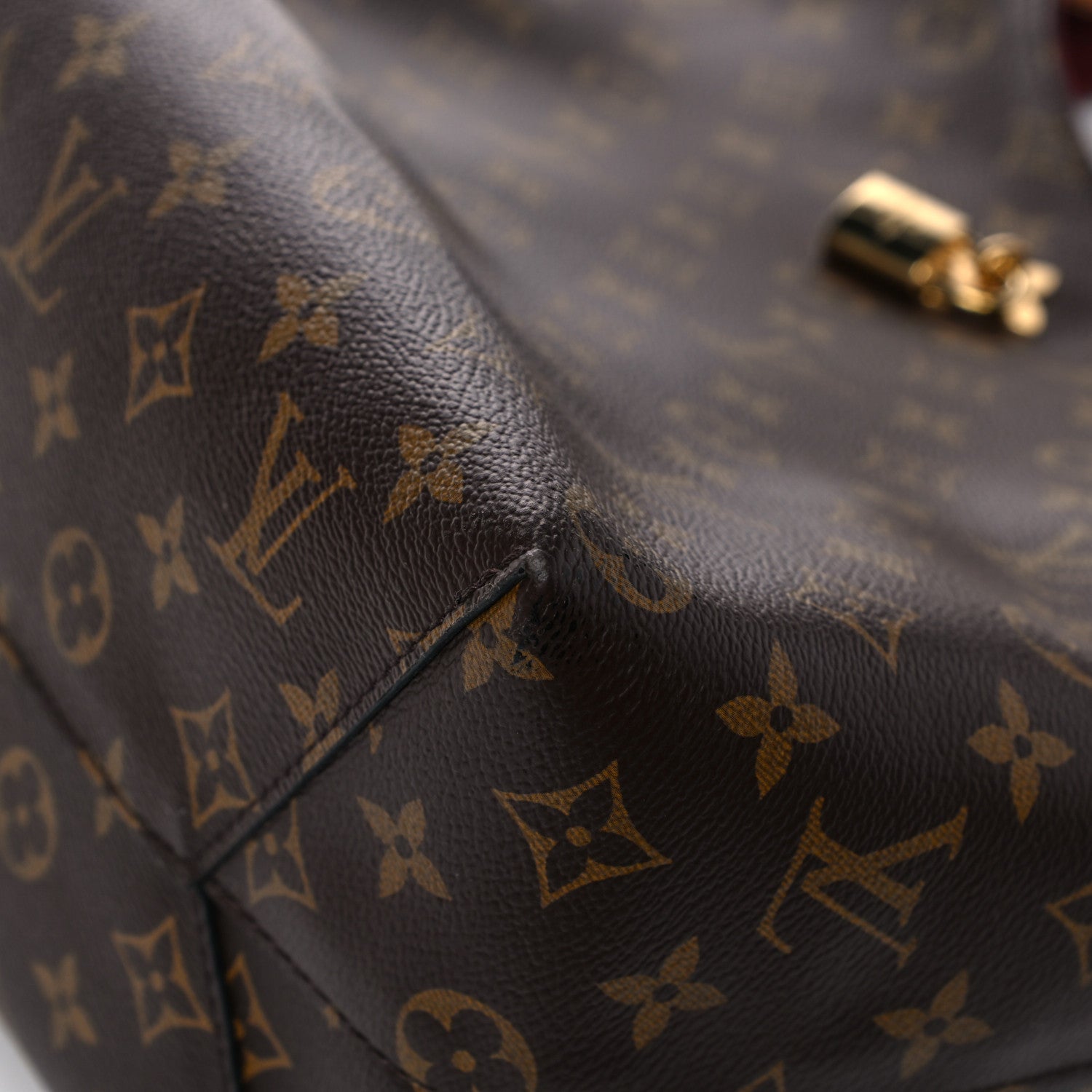 Louis Vuitton Monogram Flower Hobo Beige 10 of 13