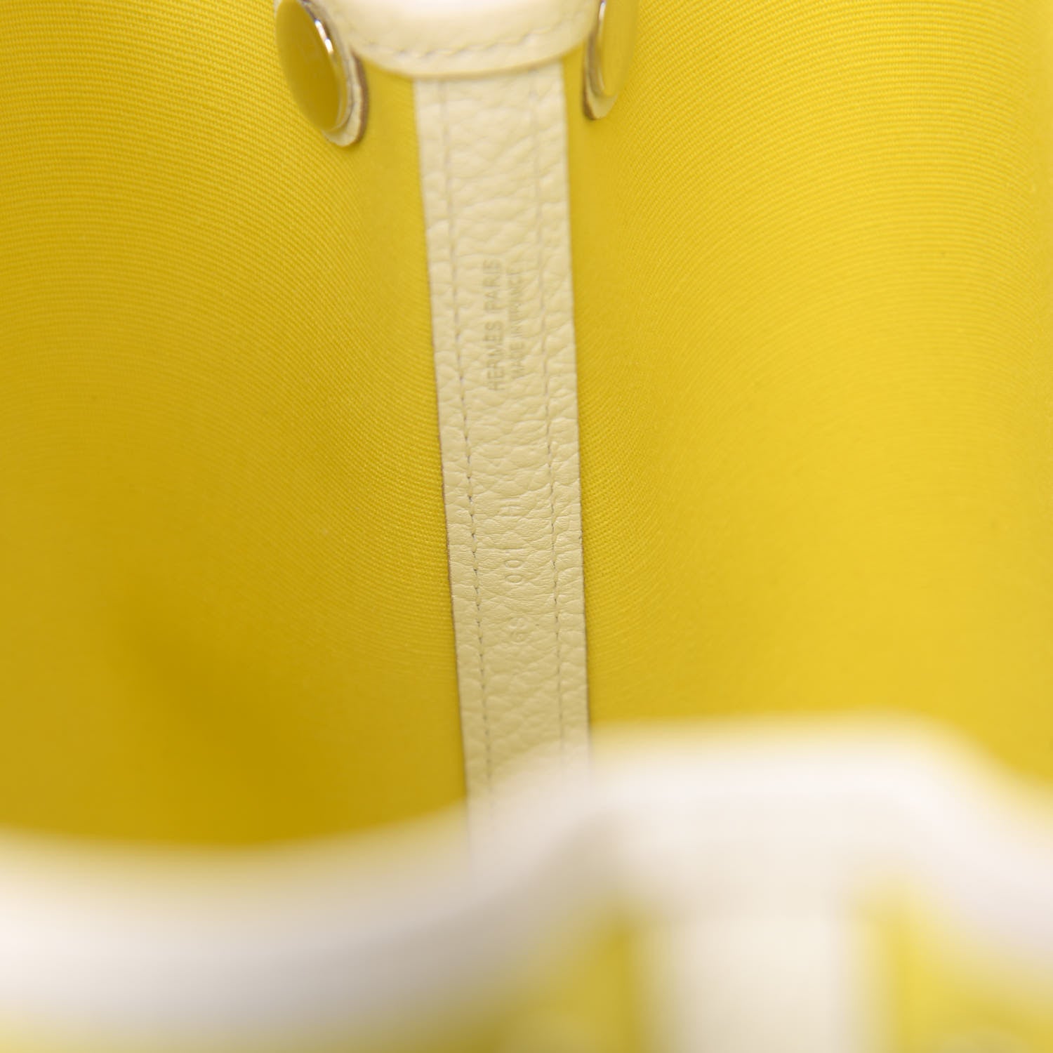 Hermes Toile Officier Vache Country Garden Party 30 TPM Lime White 7 of 11