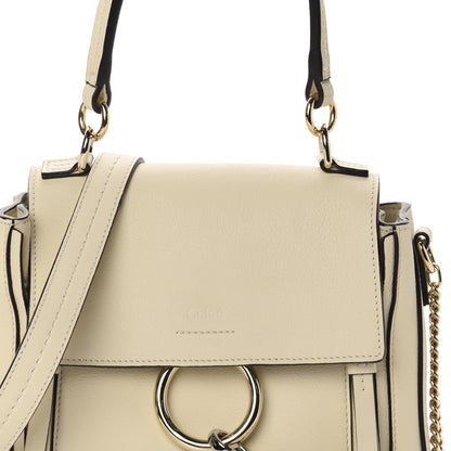Chloe Calfskin Mini Faye Day Shoulder Bag Off White 11 of 11