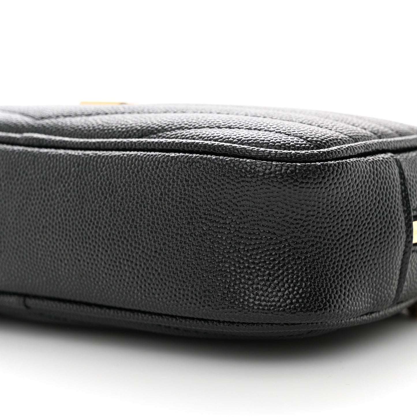 Grain De Poudre Matelasse Monogram Mini Lou Camera Bag Black