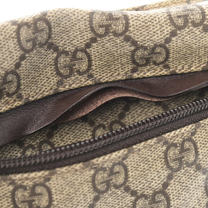 Gucci GG Plus Monogram Double Pocket Belt Bag Dark Brown 10 of 12