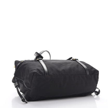 Prada Tessuto Nylon Saffiano Tote Nero Black 4 of 13