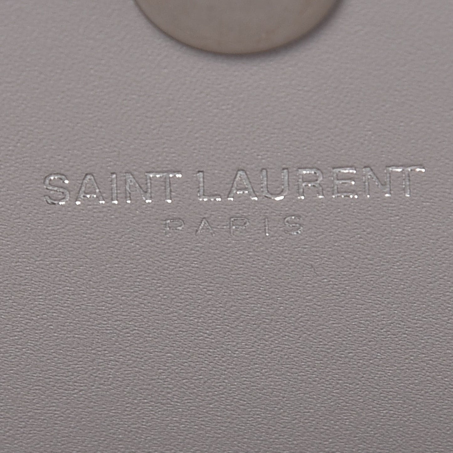 Calfskin Classic Monogram Tassel Clutch Souris