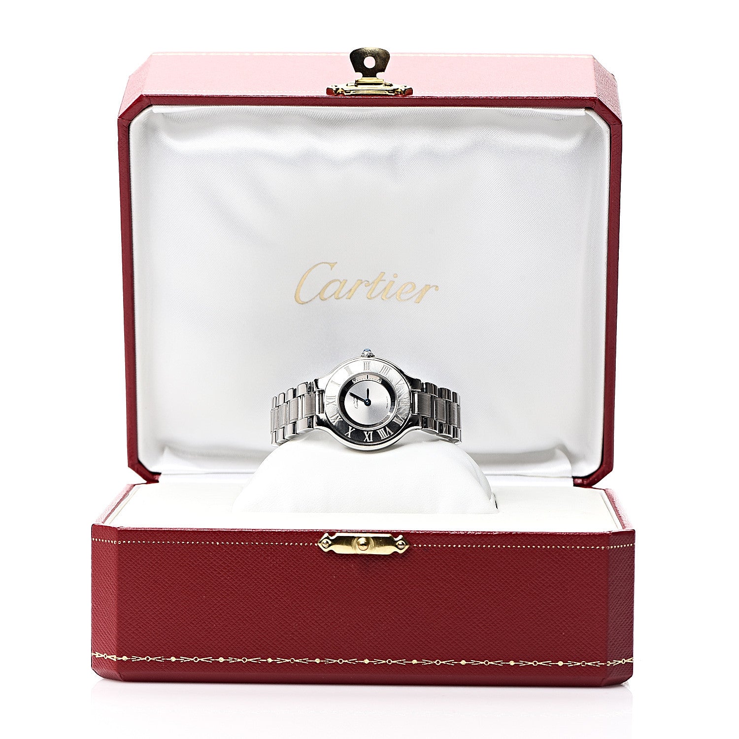 Cartier Stainless Steel 28mm Must De 21 Quartz Watch 7 of 7