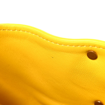 Valentino Garavani Nappa Stud Sign Hobo Bright Lemon 11 of 14