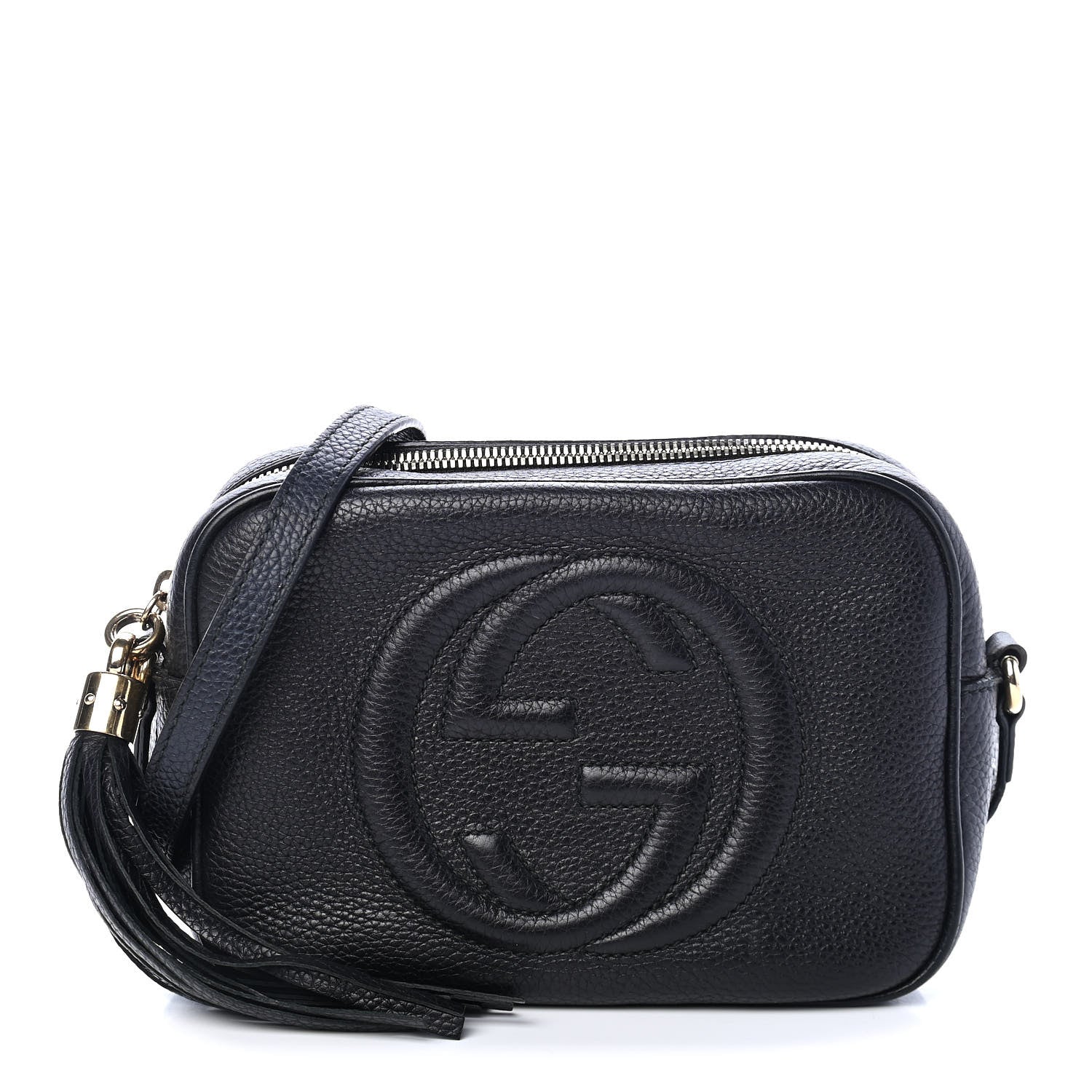 Gucci Pebbled Calfskin Small Soho Disco Bag Black 1 of 9