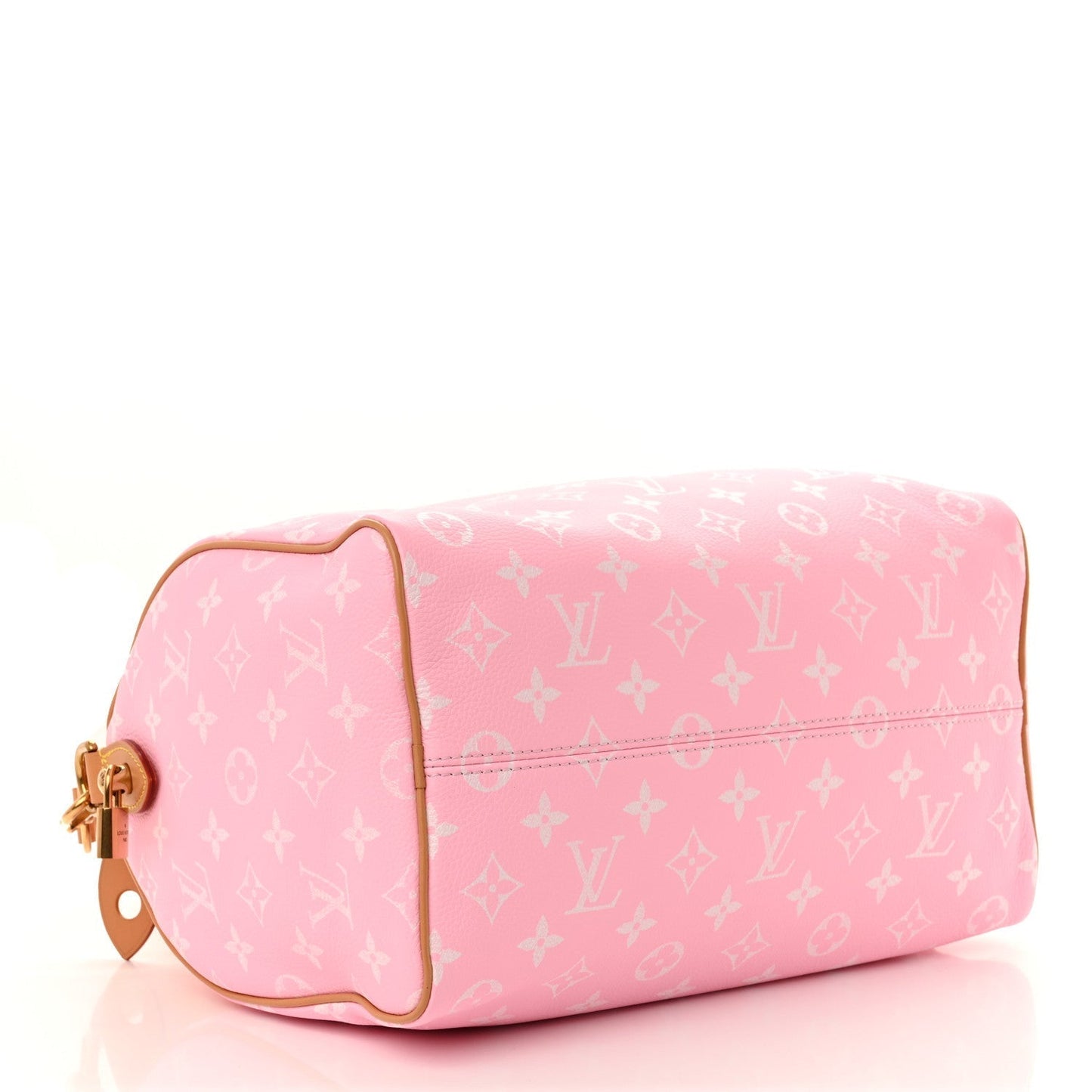 Calfskin Monogram Speedy P9 Bandouliere 30 Candy