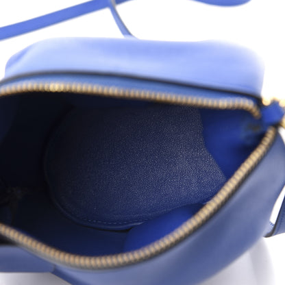 Loewe Calfskin Mini Elephant Crossbody Bag Electric Blue 4 of 8