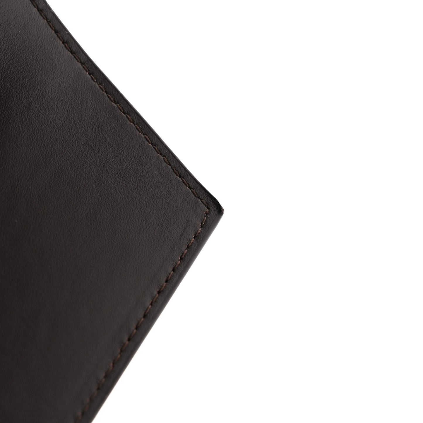 Patent Uptown Chain Wallet  Brown