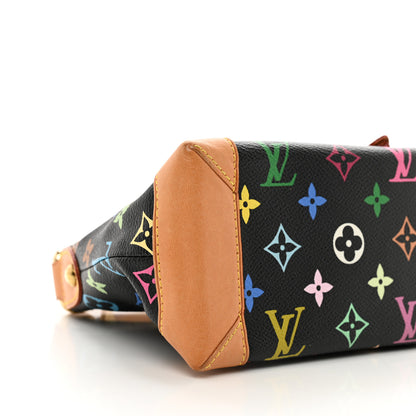 Louis Vuitton Monogram Multicolor Eliza Black 8 of 9