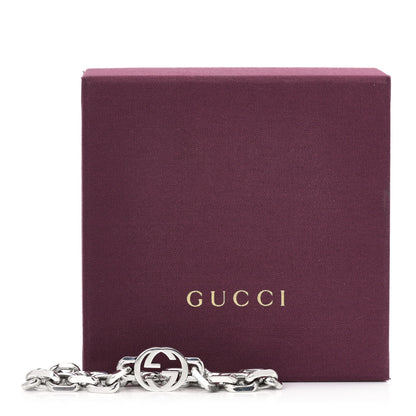 Gucci Sterling Silver Interlocking G Link Bracelet 6 of 6